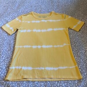 Zyia yellow/white soft tee XS